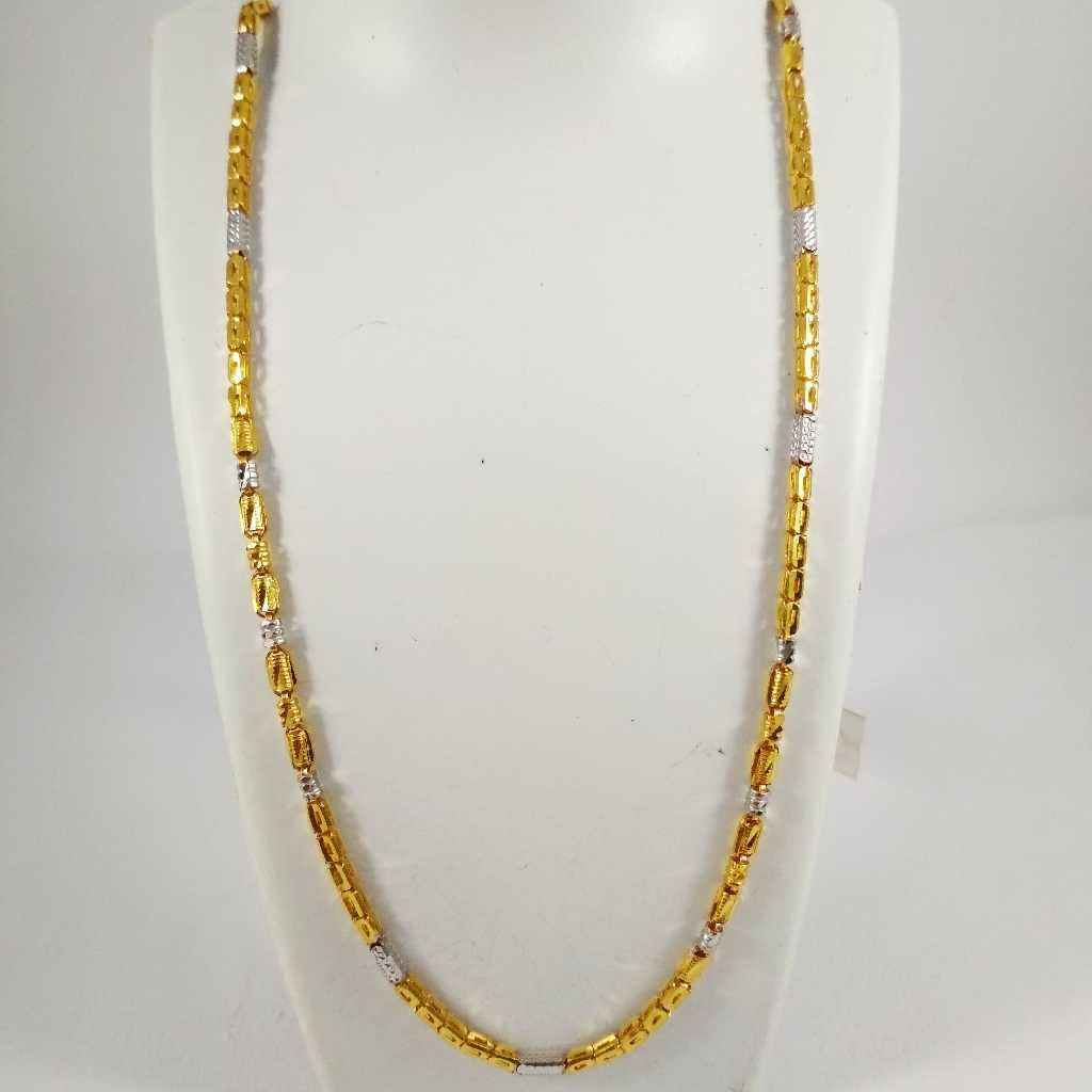 22k gold hand made chain nj-c038