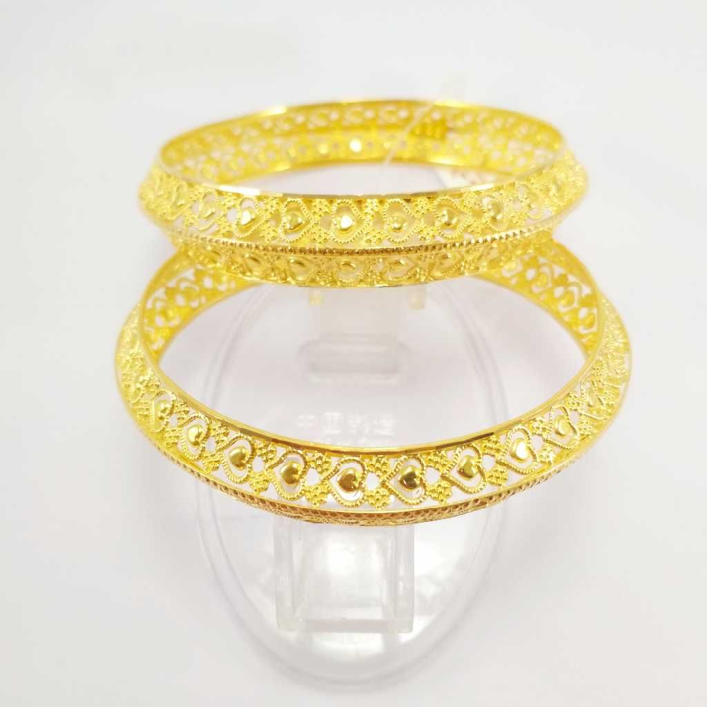22K Gold Exclusive Kangans NJ-B034