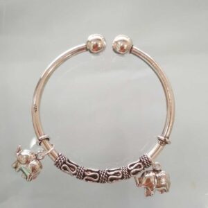 92.5 sterling silver designer baby bracelet NJ-B023