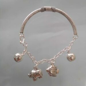 92.5 sterling silver designer baby bracelet NJ-B021