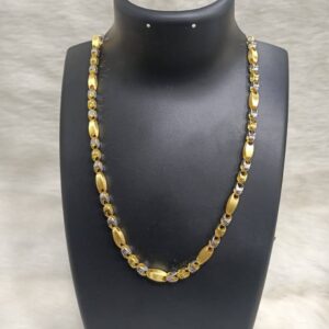 22K GENTS FANCY CHAIN