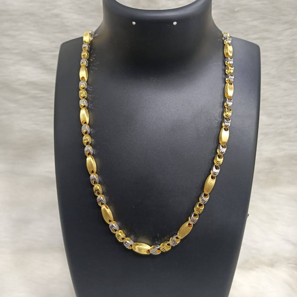 22K GENTS FANCY CHAIN