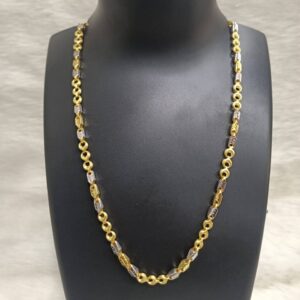 22K GENTS FANCY CHAIN