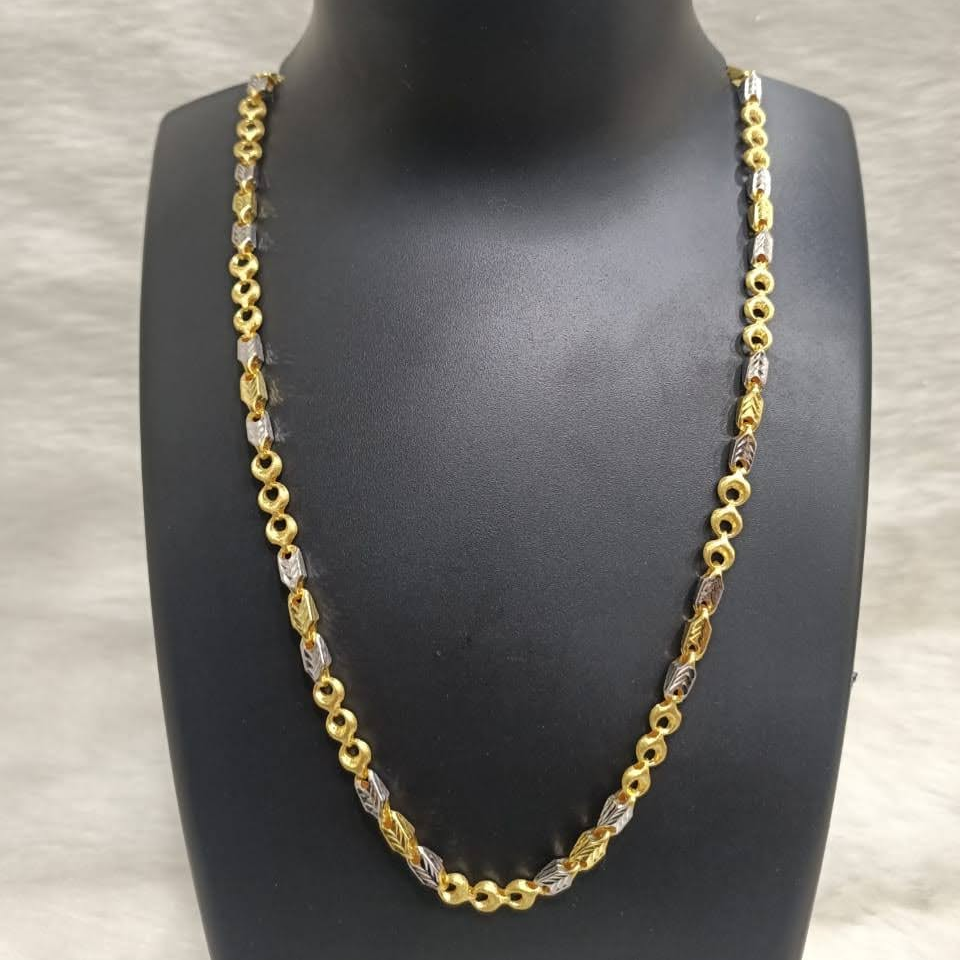 22K GENTS FANCY CHAIN