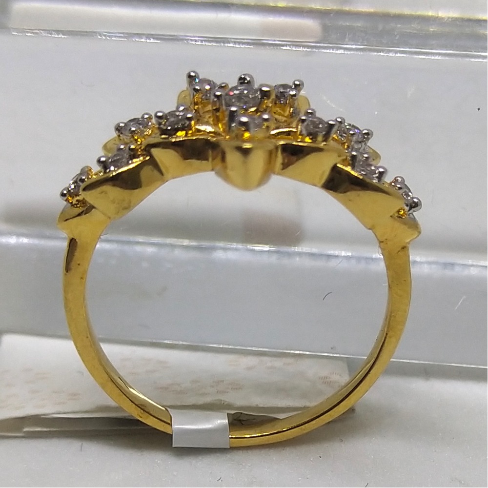 22K engagement spacial diamond ring - Image 2