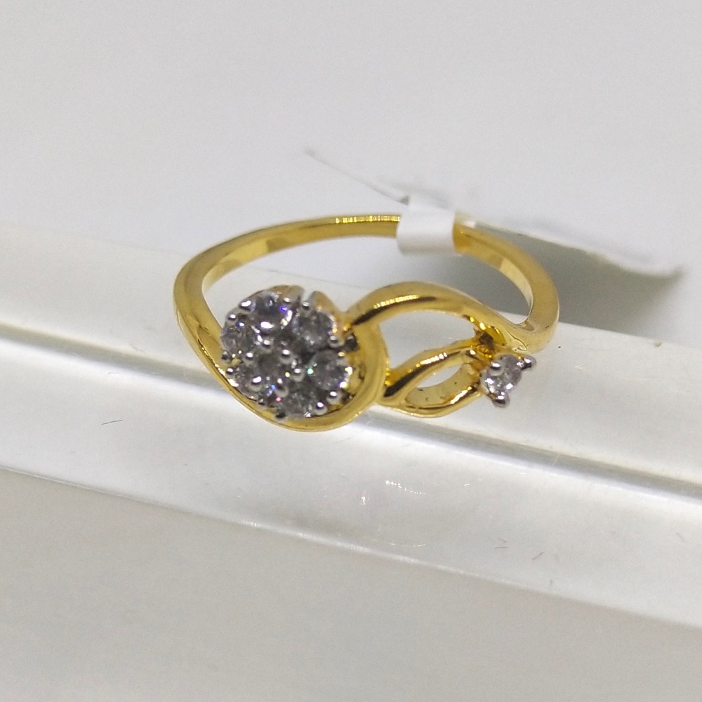 22K cz diamond ring