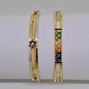 22K designer copper kadli