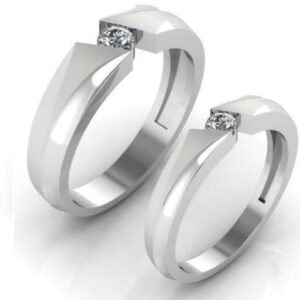 95 Pure Platinum fancy couple band