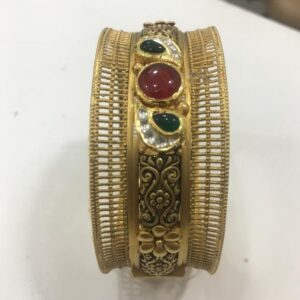 916 Gold Traditional Kada For Wedding KV-B001