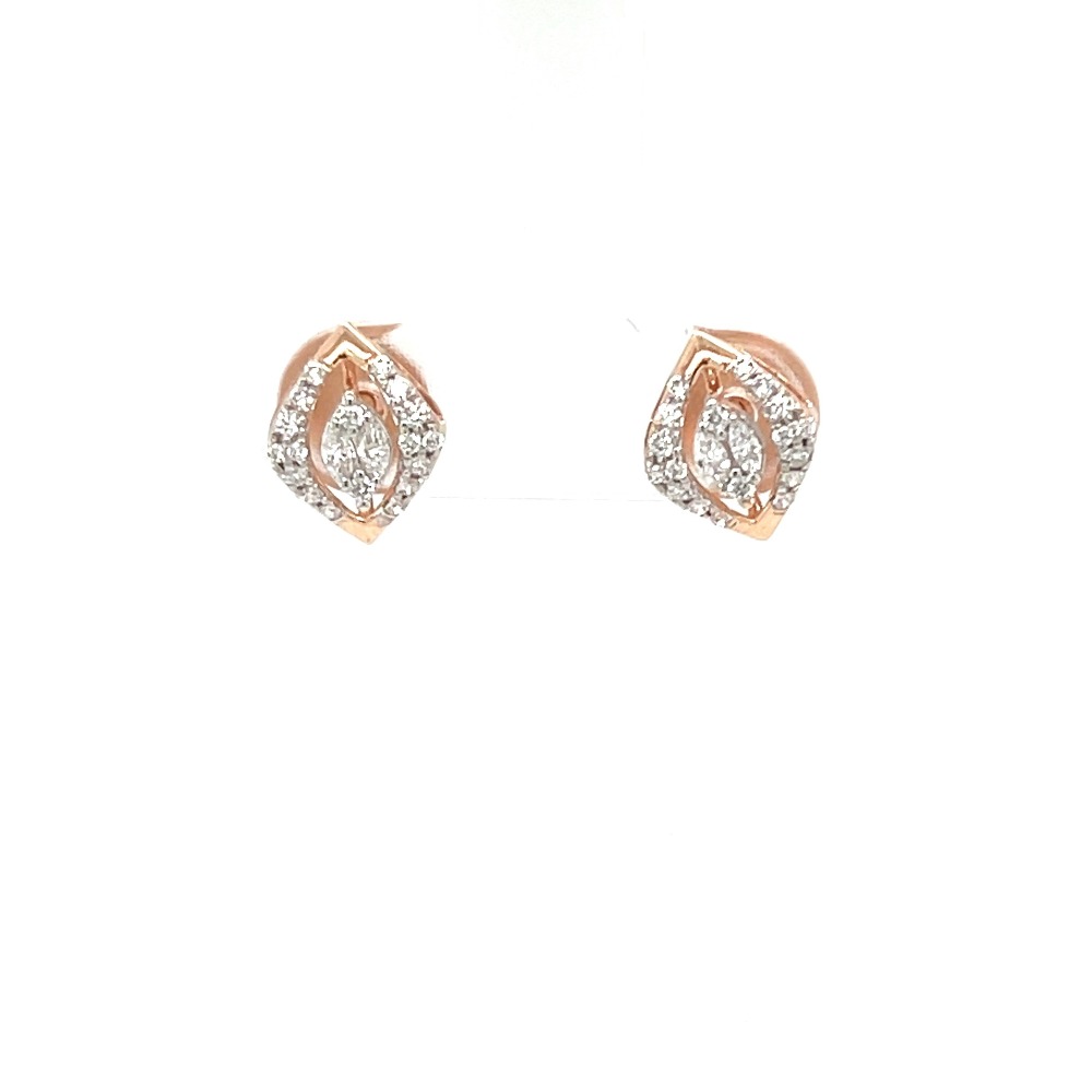 Diamonds for every occasion stud earrings in rose gold