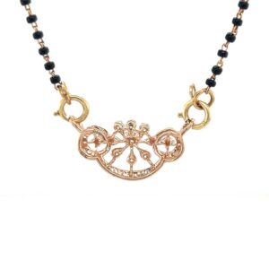 Insuvaiyudaiya Diamond Mangalsutra Tanmaniya Pendant in 0.31 Carat