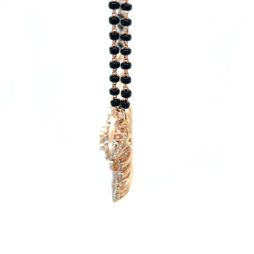 Majestic Diamond Tanmaniya Mangalsutra by Royale Diamonds