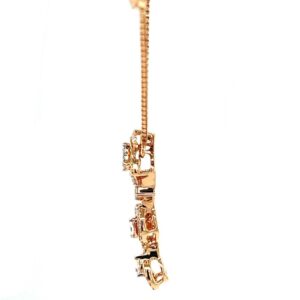 Fancy Diamond Pendant using Marquise, Pear, Princess & Round