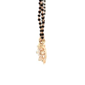 Aradhya Diamond Mangalsutra Tanmaniya Pendant in 1.18 Cts