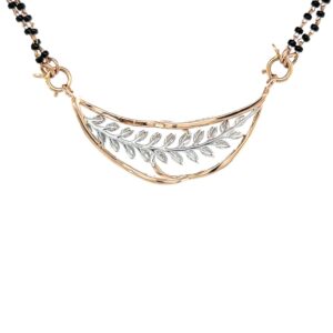 Royale Diamond Tanmaniya Mangalsutra Pendant with Marquise Diamonds