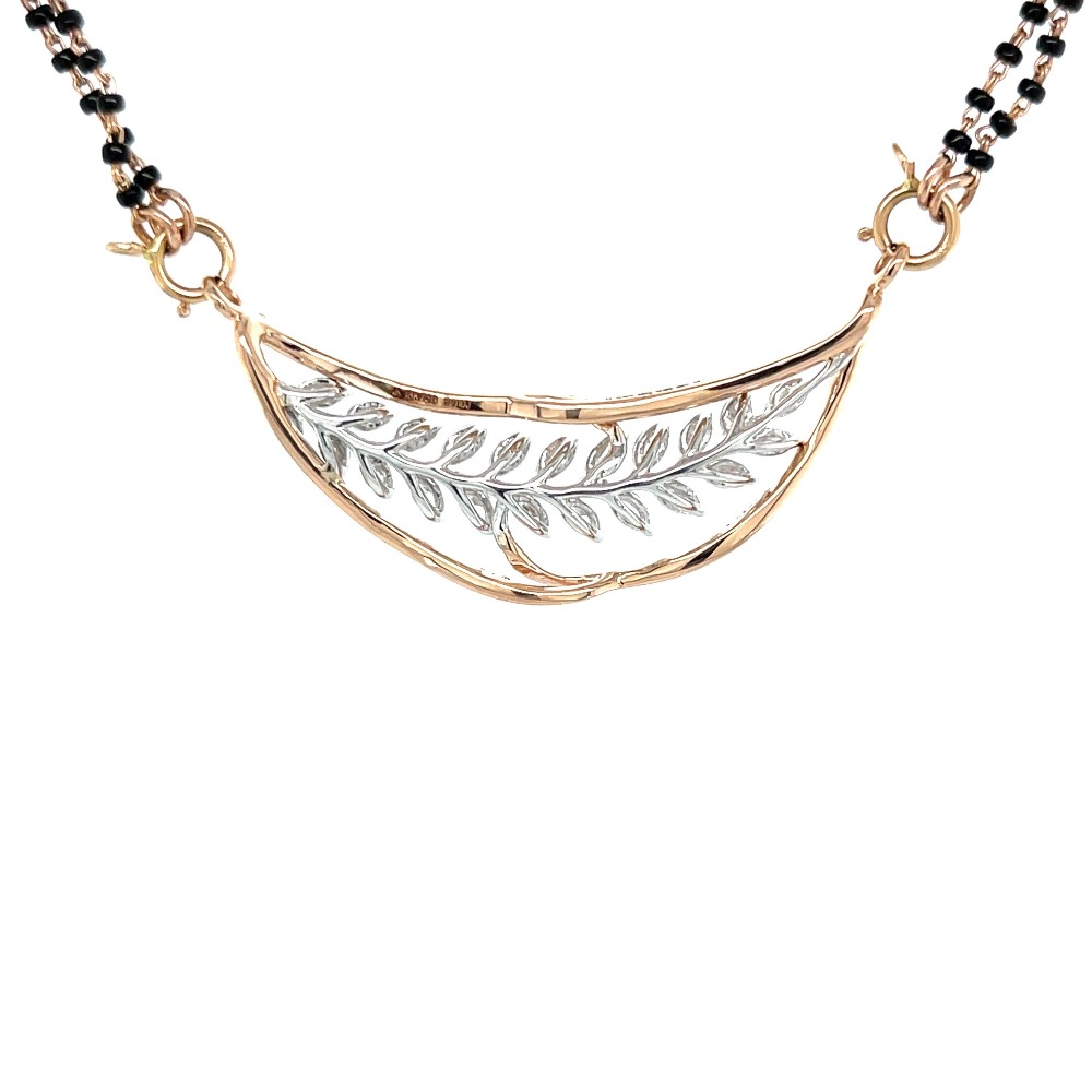 Royale Diamond Tanmaniya Mangalsutra Pendant with Marquise Diamonds