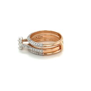Stackable Diamond Wedding Ring for Women by Royale Diamonds