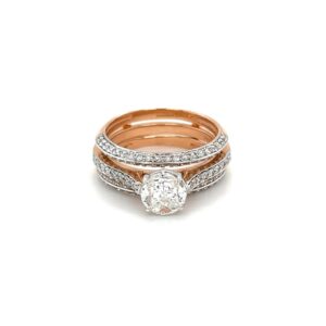 Stackable Diamond Wedding Ring for Women by Royale Diamonds