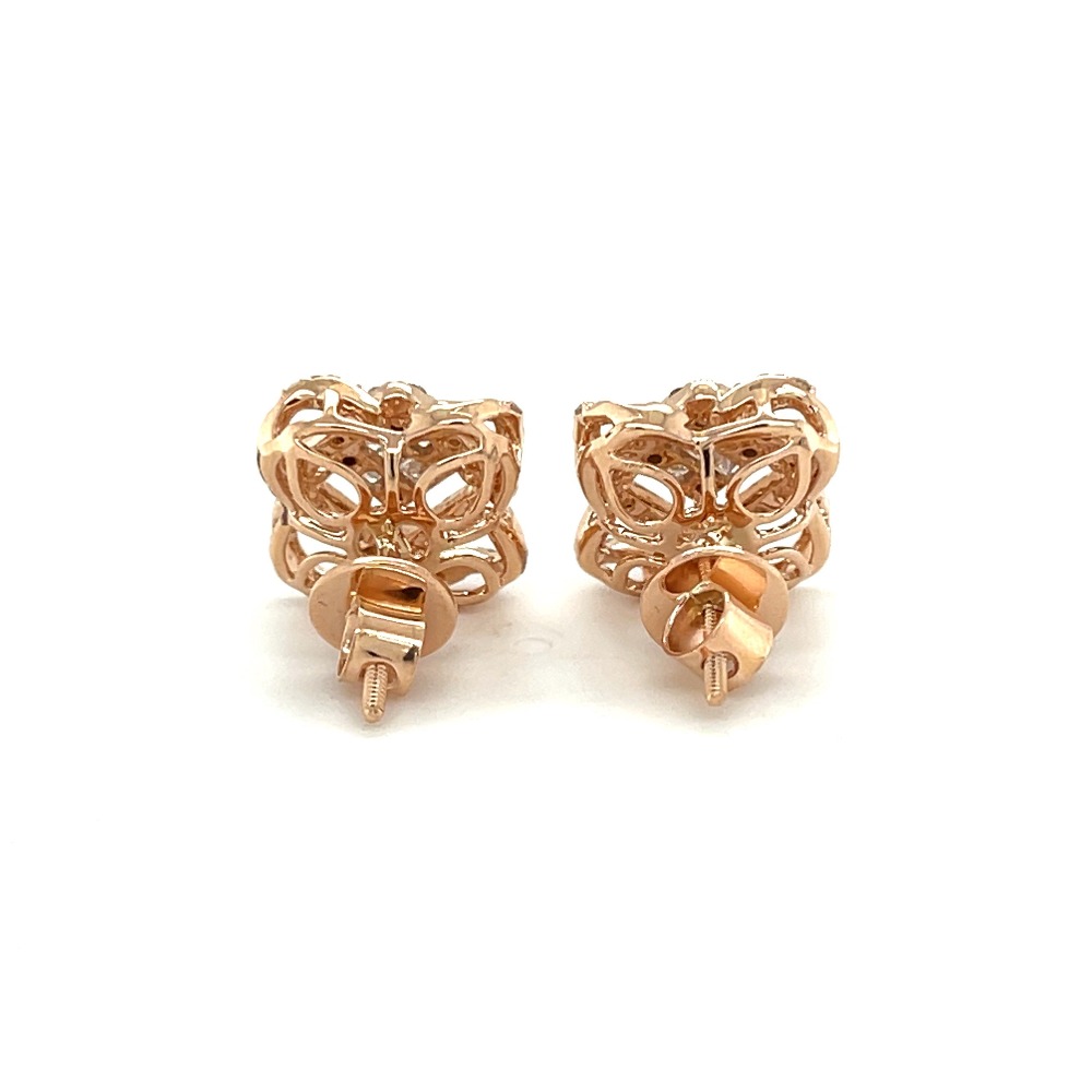 Diamond Earring Stud Jewellery by Royale Diamonds