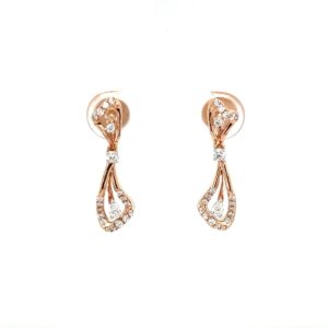 Hanging Diamond Earring Jewelry by Royale Diamonds