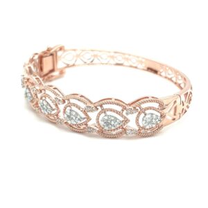 Adele Wedding Diamond Bracelet for Women in 14K Gold
