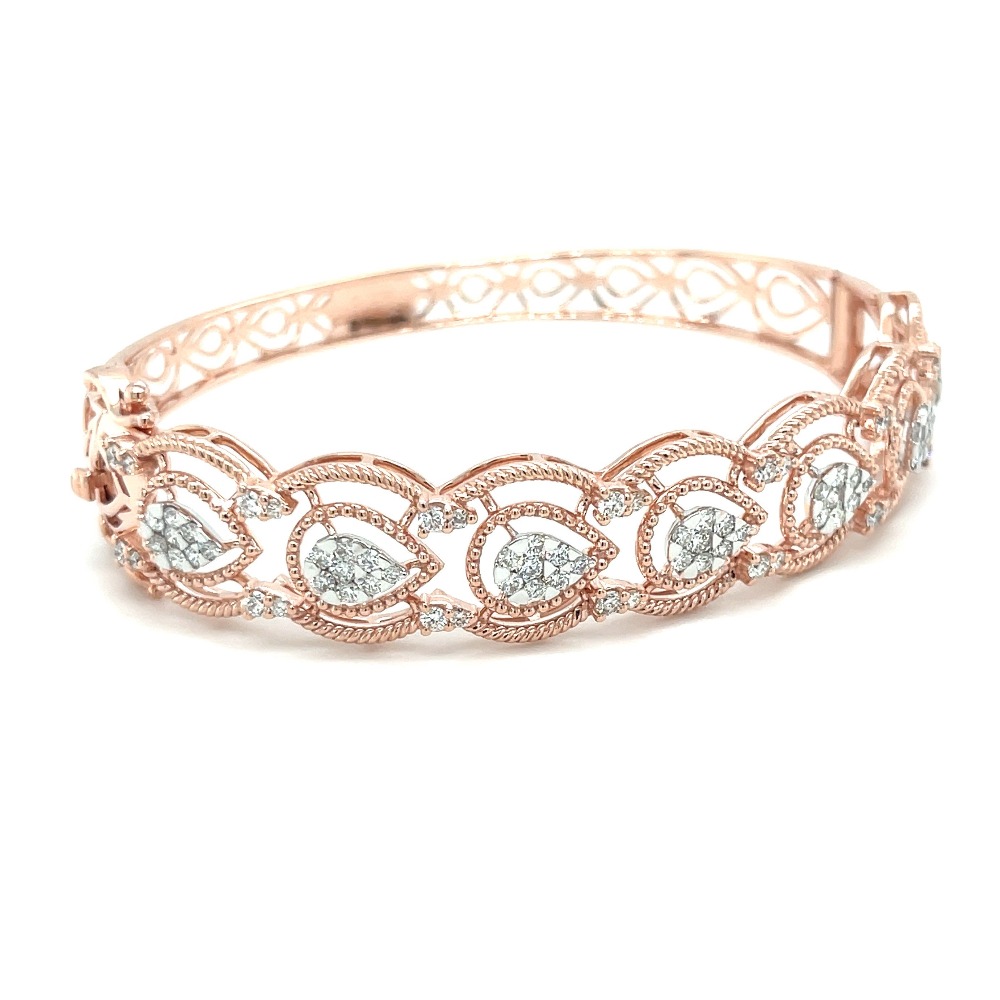 Adele Wedding Diamond Bracelet for Women in 14K Gold