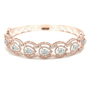 Adele Wedding Diamond Bracelet for Women in 14K Gold