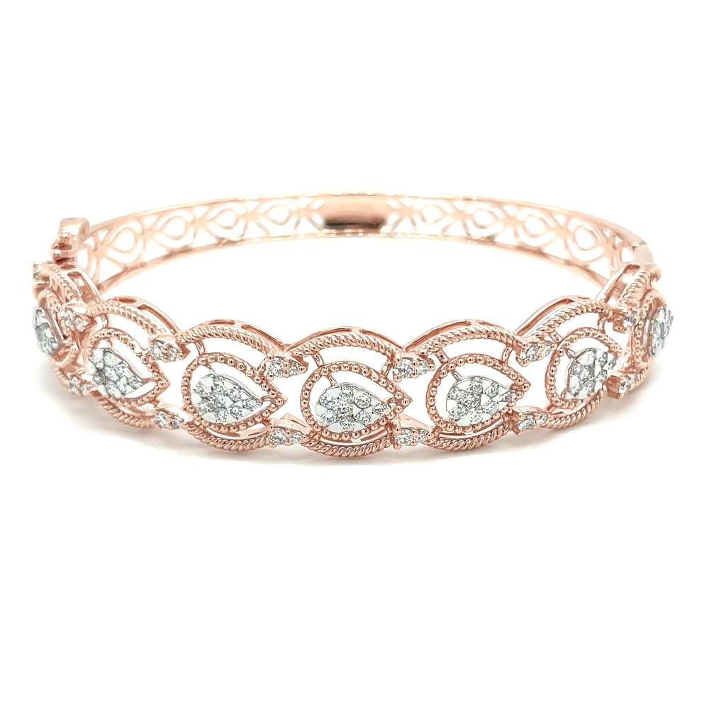 Adele Wedding Diamond Bracelet for Women in 14K Gold