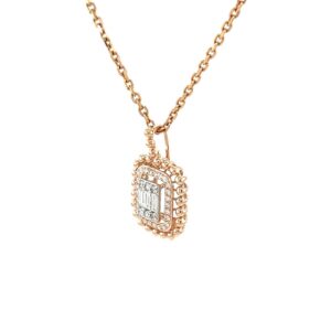Beautiful Delicate Work Wear Diamond Pendant