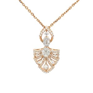 Amazing hanging drop diamond Pendant for women