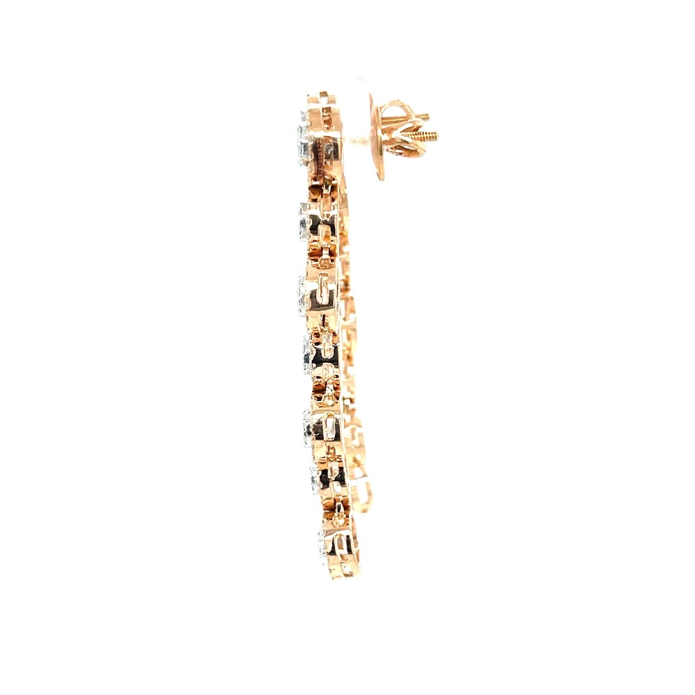 Aroha Diamond Chandelier Earrings by Royale Diamonds