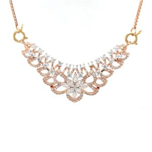 Fancy Diamond Tanmaniya Mangalsutra Pendant
