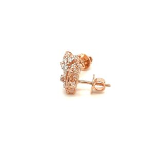 Circlet diamond studs earring by royale diamonds