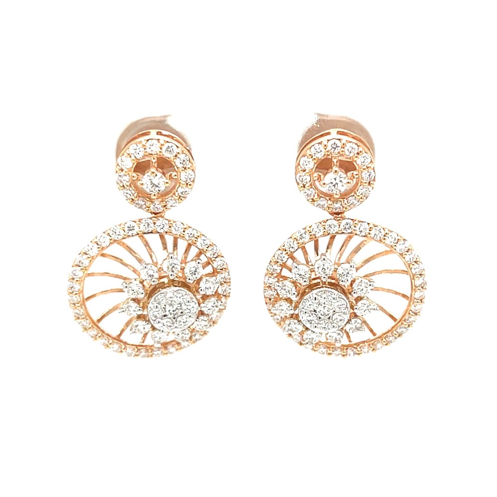 Dangling Royale Diamonds Earring in Best Quality Diamonds