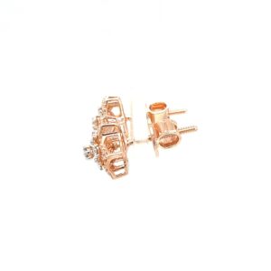 Floral Royale Diamonds Studs for Work Wear