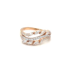 Trio Royale Diamond Ring for Ladies