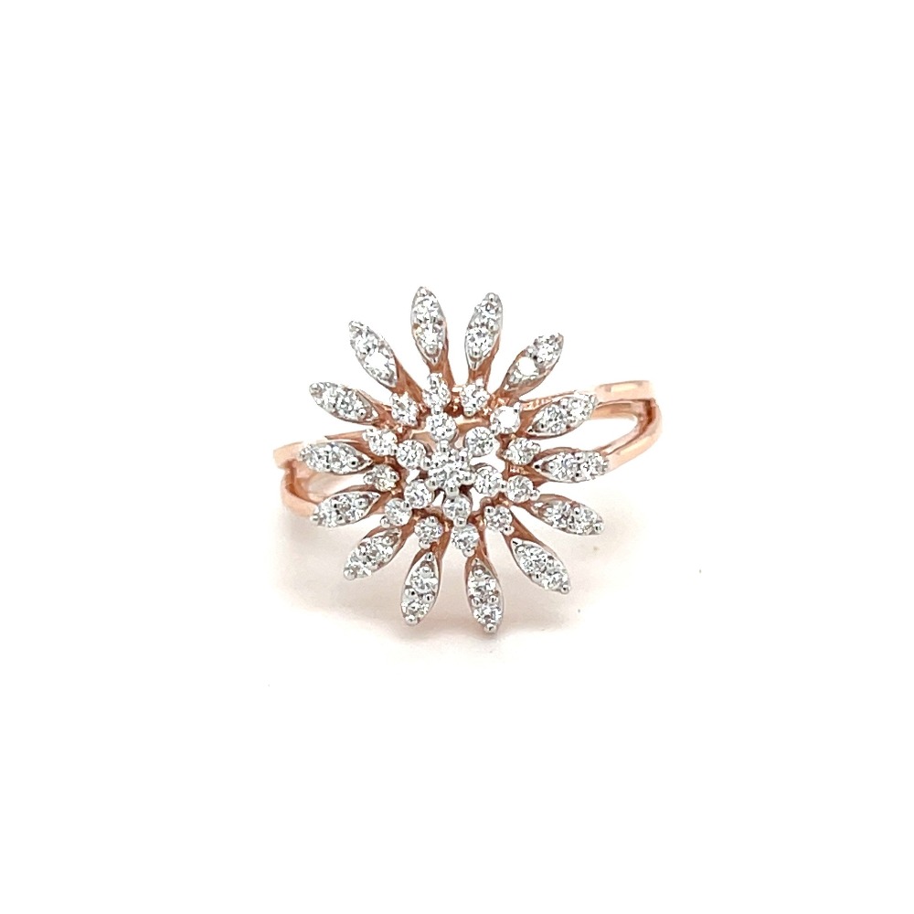 Royale Flower Diamond Ring for Women