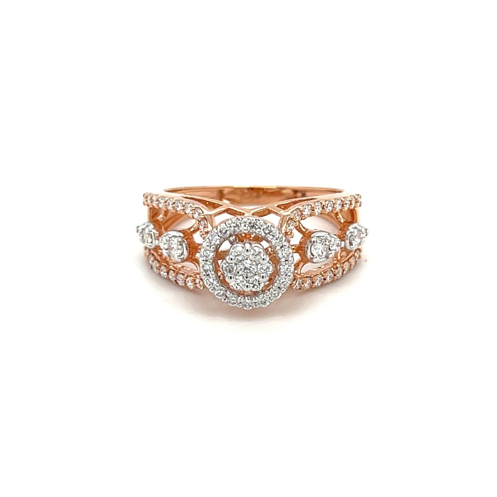 Daisy Engagement Diamond Ring For Women
