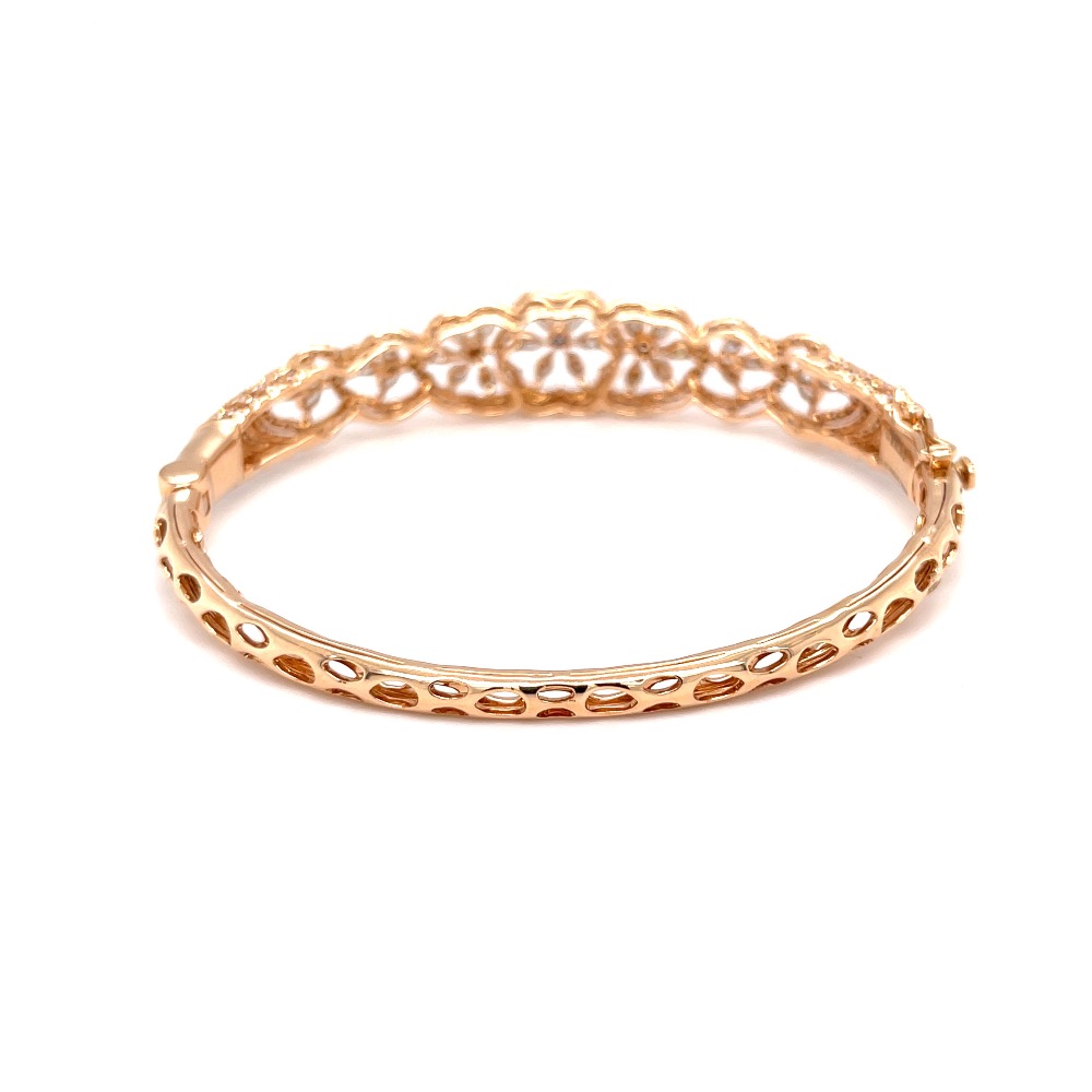 Einzigartig diamond bracelet with pear shape diamonds - Image 5
