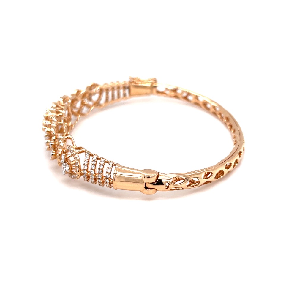Einzigartig diamond bracelet with pear shape diamonds - Image 4