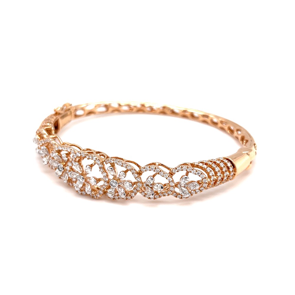 Einzigartig diamond bracelet with pear shape diamonds - Image 3