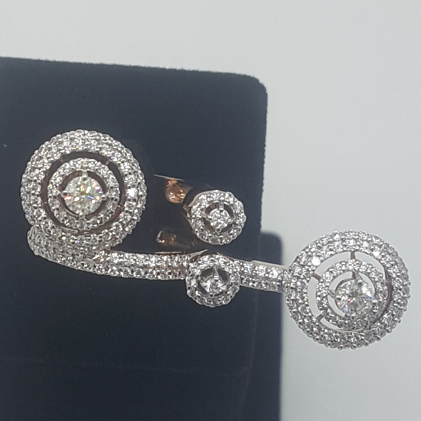Aroha Creative Diamond Simulants Ring JSJ0270
