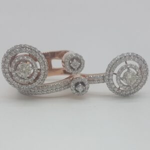 Aroha Creative Diamond Simulants Ring JSJ0270