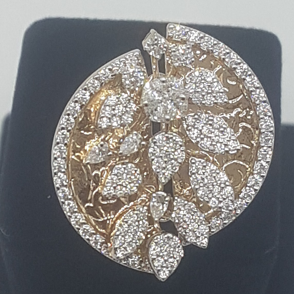 Aroha Creative Diamond SimulantS Ring JSJ0269