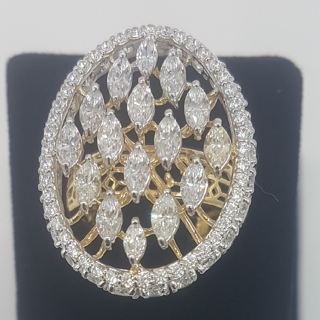 Aroha Creative Diamond Simulants Ring JSJ0268