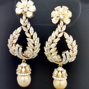 Aroha Creative Diamond Simulants EarHangings JSJ0262