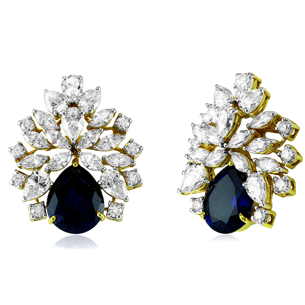 Aroha Creative Diamond Simulants EarTops JSJ0260
