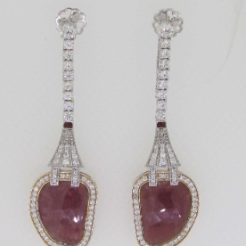 Aroha Creative Diamond Simulants EarHangings JSJ0258 - Image 3