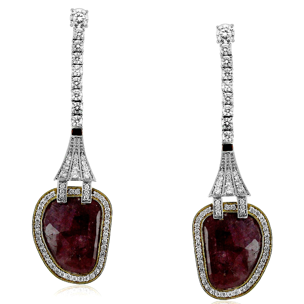 Aroha Creative Diamond Simulants EarHangings JSJ0258