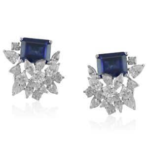 Aroha Creative Diamond Simulants EarTops JSJ0256